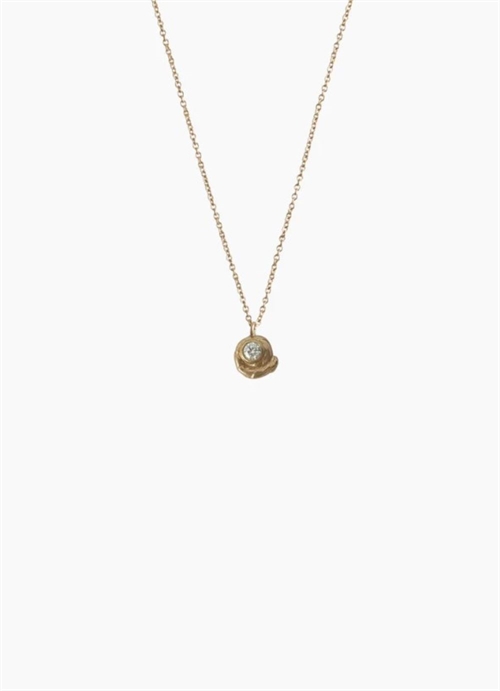 CORALI FERN DIAMOND NECKLACE 14K GOLD